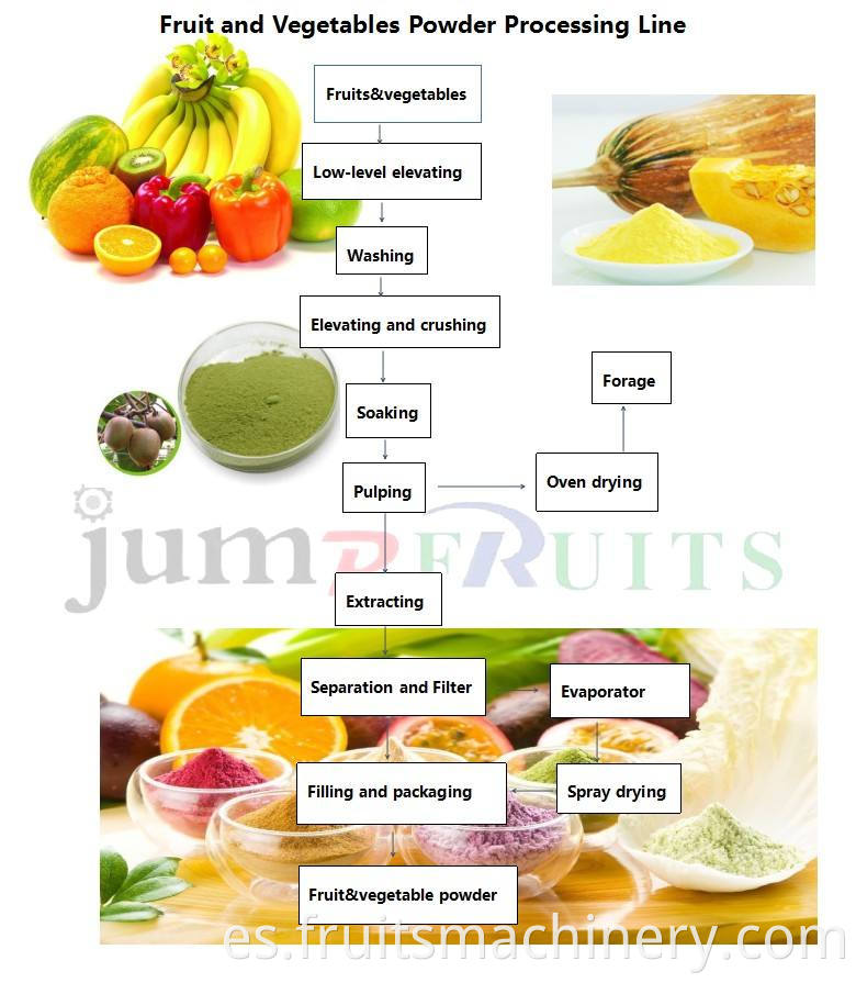 Guava Papaya Mango juice jam milk powder line